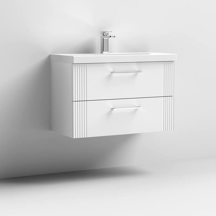 DPF195D-nuie-web.jpg 800mm Wall Hung 2 Drawer Vanity Thin-Edge Basin - Image 1