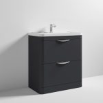 800mm Floor Standing Vanity & Ceramic Basin - Image 2