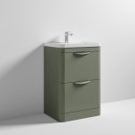 600mm Floor Standing Vanity & Ceramic Basin - Image 3