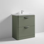 800mm Floor Standing Vanity & Ceramic Basin - Image 3