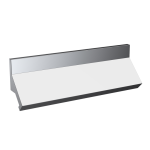 160mm Centres Finger Pull handle