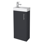 400Mm Single Door Vanity With Floor Standing And Basin - Image 3