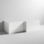 MDF/MFC Square Shower Bath End Panel