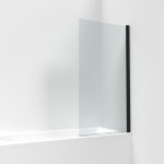 Square Hinged Bath Screen