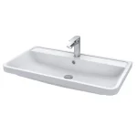 800mm Polymarble 1 Tap Hole Basin