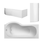 P-Bath, Screen & White Acrylic Panel