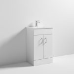 500mm Floor Standing Cabinet & Minimalist Basin