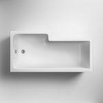 Square Shower Bath Only