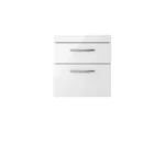 Wall Hung 2 Drawer Vanity Unit 500mm
