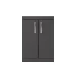 Floor Standing 2 Door Vanity Unit 600mm - Image 2