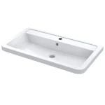 1 Tap Hole Ceramic Basin with Deep 40mm Profile 800mm