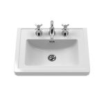 Fireclay Basin 3 Tap Hole 500mm