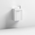 400mm Wall Hung Vanity & Basin