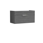 Wall Hung 1 Drawer Vanity Unit 800mm - Image 3