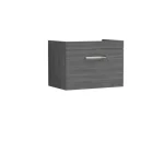 Wall Hung 1 Drawer Vanity Unit 600mm - Image 3
