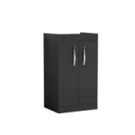 Floor Standing 2 Door Vanity Unit 500mm - Image 4