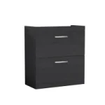 Floor Standing 2 Drawer Vanity Unit 800mm - Image 4