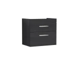 Wall Hung 2 Drawer Vanity Unit 600mm - Image 4