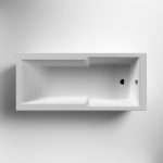 Straight Shower Bath