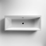 Thin-edge Square Double Ended Bath