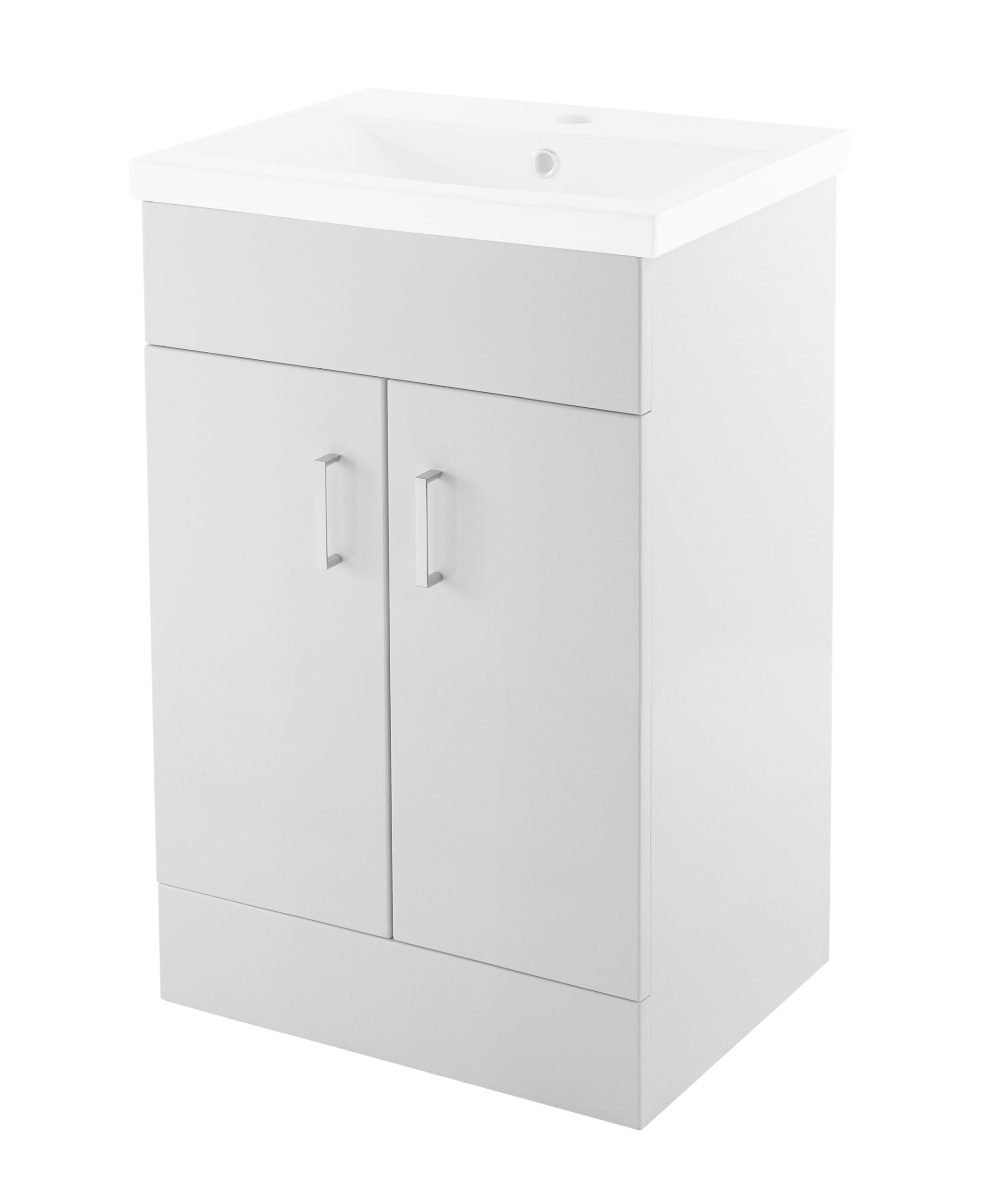 nvm101_furniture_v1_co1.jpg Eden Floor Standing 2 Door Vanity Cabinet 500mm - Image 1