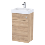 500Mm 2 In 1 Wall Cabinet And Vanity Unit With Basin - Image 3