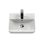 450mm Round Ceramic Basin Curved Bowl And Wider Side