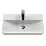 650mm Round Ceramic Basin Curved Bowl And Wider Side