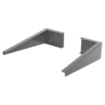 Shelf Support Brackets,Graphite Gray /D300mm Pair-suitable for use with all worktops