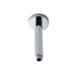Round Chrome  Ceiling Arm L160mm