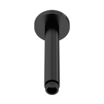 Round Matt Black Ceiling Arm L160mm