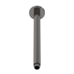 Round Brushed Pewter Ceiling Arm L130mm