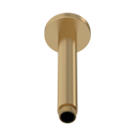 Round Brushed Brass  Ceiling Arm L160mm