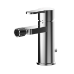 Arvan Chrome  Mono Bidet Mixer With Pop-up Waste