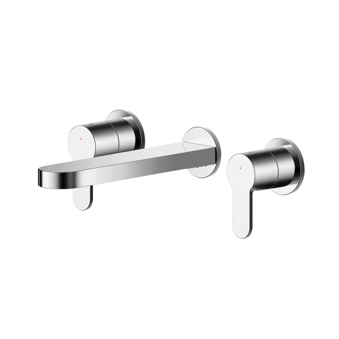 ARV317-nuie-web.png Arvan Chrome 3TH Basin Mixer Wall Mounted Without Plate - Image 1