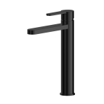 Arvan Matt Black  High Rise Mono Basin Mixer