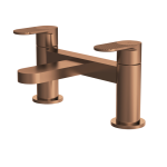 Cyprus Brushed bronze Bath Filler