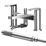 Binsey Chrome  Bath Shower Mixer With Kit