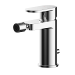 Binsey Chrome  Mono Bidet Mixer With Pop-up Waste