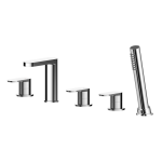 Binsey Chrome  5TH Bath Shower Mixer