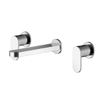 Binsey Chrome  3TH Basin Mixer Wall Mounted Without Plate