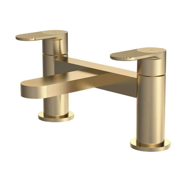 BIN803F-nuie-web.png Cyprus Brushed brass Bath Filler - Image 1
