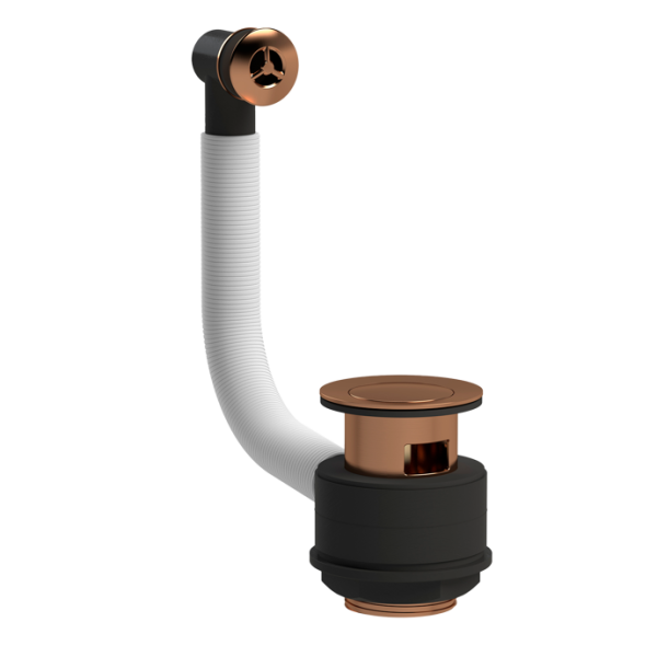 Stone Basin Pop-Up Waste with Overflow-Brushed Bronze