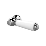 White Ceramic WC Lever