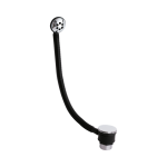 Push Button Bath Waste Overflow upto 3mm thick