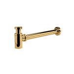 Brass Round Bottle Trap With 300mm Extension Tube