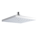 Square Chrome   Chrome   ABS Fixed Head 200 x 200mm
