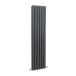Revive  Anthracite  Double Panel H1500 x W354mm - 3926 Btu/Hr