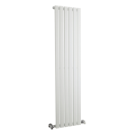 Satin White  Single Panel H1500 x W354mm- 2585 Btu/Hr