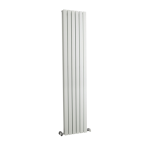 Satin White  Double Panel H1800 x W354mm- 4613 Btu/Hr